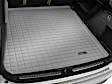 2021 Volvo XC90 - Cargo Mat, Molded Cargo Liner, Behind 2nd Row, Gray, Made of Thermoplastic