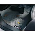 2005 Chevrolet Tahoe - FloorLiner Series, Black, Front, Second and Third Row, Molded Floor Liner, Sport Utility, Made of Rubberized Thermoplastic Polyolefins