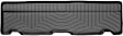 2005 Chevrolet Tahoe - FloorLiner Series, Black, Front, Second and Third Row, Molded Floor Liner, Sport Utility, Made of Rubberized Thermoplastic Polyolefins