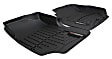 440071 Front Row FloorLiner Series Molded Floor Liner, Black Made of Rubberized Thermoplastic Polyolefins