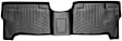 440302 Second Row FloorLiner Series Molded Floor Liner, Black Made of Rubberized Thermoplastic Polyolefins