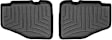440422 Second Row FloorLiner Series Molded Floor Liner, Black Made of Rubberized Thermoplastic Polyolefins