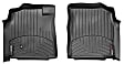 440441 Front Row FloorLiner Series Molded Floor Liner, Black Made of Rubberized Thermoplastic Polyolefins
