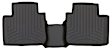 440513 Second Row FloorLiner Series Molded Floor Liner, Black Made of Rubberized Thermoplastic Polyolefins