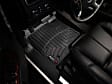 2008 Cadillac Escalade EXT Base 8 Cyl 6.2L - FloorLiner Series, Black, Front Row, Molded Floor Liner, Crew Cab Pickup, Made of Rubberized Thermoplastic Polyolefins