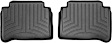 440882 Second Row FloorLiner Series Molded Floor Liner, Black Made of Rubberized Thermoplastic Polyolefins