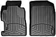 440901 Front Row FloorLiner Series Molded Floor Liner, Black Made of Rubberized Thermoplastic Polyolefins