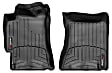 440971 Front Row FloorLiner Series Molded Floor Liner, Black Made of Rubberized Thermoplastic Polyolefins