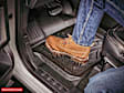441012-1-3IM Front and Rear FloorLiner Series Molded Floor Liner, Black Made of Rubberized Thermoplastic Elastomer