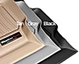 441121 Front Row FloorLiner Series Molded Floor Liner, Black Made of Rubberized Thermoplastic Polyolefins