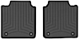 4411803 Second Row FloorLiner Series Molded Floor Liner, Black High-Density Tri-Extruded (HDTE)