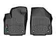 4411991 Front Row FloorLiner Series Molded Floor Liner, Black Made of Rubberized Thermoplastic Polyolefins