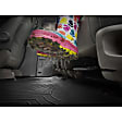 441251-440022 Front and Rear FloorLiner Series Molded Floor Liner, Black Made of Rubberized Thermoplastic Polyolefins
