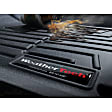 441251-440022 Front and Rear FloorLiner Series Molded Floor Liner, Black Made of Rubberized Thermoplastic Polyolefins