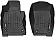 4412581 Front Row FloorLiner Series Molded Floor Liner, Black High-Density Tri-Extruded (HDTE)
