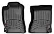 2006 Subaru Forester - FloorLiner Series, Black, Front Row, Molded Floor Liner, Sport Utility, Made of Rubberized Thermoplastic Polyolefins