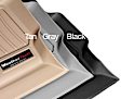 2006 Subaru Forester - FloorLiner Series, Black, Front Row, Molded Floor Liner, Sport Utility, Made of Rubberized Thermoplastic Polyolefins