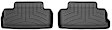 2013 Ford Mustang - FloorLiner Series, Black, Second Row, Molded Floor Liner, Coupe, Made of Rubberized Thermoplastic Polyolefins