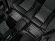 2013 Ford Mustang - FloorLiner Series, Black, Second Row, Molded Floor Liner, Coupe, Made of Rubberized Thermoplastic Polyolefins