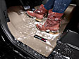 2005 Ford E-250 - FloorLiner Series, Black, Front Row, Molded Floor Liner, Standard Cargo Van, Will Not Fit Models With Aftermarket Up Fitter Carpet Installed, High-Density Tri-Extruded (HDTE)