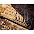 441428-1-2IM Front and Second Row FloorLiner Series Molded Floor Liner, Black Made of Rubberized Thermoplastic Elastomer