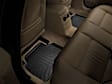 441462 Rear FloorLiner Series Molded Floor Liner, Black Made of Rubberized Thermoplastic Polyolefins