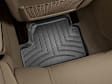 441464 Rear FloorLiner Series Molded Floor Liner, Black Made of Rubberized Thermoplastic Polyolefins