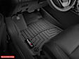 2022 GMC Sierra 1500 - FloorLiner Series, Black, Front, Second Row, and Center Hump, Molded Floor Liner, Crew Cab Pickup, Made of Rubberized Thermoplastic Polyolefins