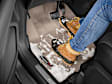 4415113 Second Row FloorLiner Series Molded Floor Liner, Black Made of Rubberized Thermoplastic Polyolefins