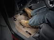 4415113 Second Row FloorLiner Series Molded Floor Liner, Black Made of Rubberized Thermoplastic Polyolefins