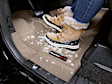 4415113 Second Row FloorLiner Series Molded Floor Liner, Black Made of Rubberized Thermoplastic Polyolefins
