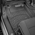 2020 Ram 2500 - Front Row Molded Floor Liner, Crew Cab Pickup, without Optional PTO Power Take Off Kit, Black, Made of Rubberized Thermoplastic Elastomer, FloorLiner HP Series