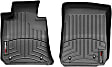 441581 Front Row FloorLiner Series Molded Floor Liner, Black Made of Rubberized Thermoplastic Polyolefins
