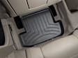 441613 Rear FloorLiner Series Molded Floor Liner, Black Made of Rubberized Thermoplastic Polyolefins