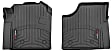 4416251V Front Row FloorLiner Series Molded Floor Liner, Black High-Density Tri-Extruded (HDTE)