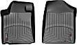 441711 Front Row FloorLiner Series Molded Floor Liner, Black Made of Rubberized Thermoplastic Polyolefins