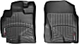 441861 Front Row FloorLiner Series Molded Floor Liner, Black Made of Rubberized Thermoplastic Polyolefins