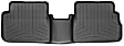 441862 Second Row FloorLiner Series Molded Floor Liner, Black Made of Rubberized Thermoplastic Polyolefins