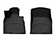 4418961IM Front Row Molded Floor Liner, Black Made of Rubberized Thermoplastic Elastomer