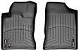 441931 Front Row FloorLiner Series Molded Floor Liner, Black Made of Rubberized Thermoplastic Polyolefins