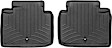 442052 Second Row FloorLiner Series Molded Floor Liner, Black Made of Rubberized Thermoplastic Polyolefins