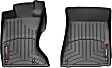 442061 Front Row FloorLiner Series Molded Floor Liner, Black Made of Rubberized Thermoplastic Polyolefins