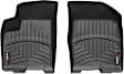 442441 Front Row FloorLiner Series Molded Floor Liner, Black Made of Rubberized Thermoplastic Polyolefins
