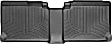 2016 GMC Terrain - FloorLiner Series, Black, Second Row, Molded Floor Liner, Sport Utility, Made of Rubberized Thermoplastic Polyolefins
