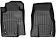 442761 Front Row FloorLiner Series Molded Floor Liner, Black Made of Rubberized Thermoplastic Polyolefins