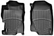 442821 Front Row FloorLiner Series Molded Floor Liner, Black Made of Rubberized Thermoplastic Polyolefins