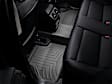 2012 BMW X3 - FloorLiner Series, Black, Rear, Molded Floor Liner, Sport Utility, Made of Rubberized Thermoplastic Polyolefins