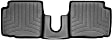 443522 Second Row FloorLiner Series Molded Floor Liner, Black Made of Thermoplastic
