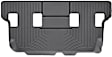 443531-44107-2-4 Front, Second and Third Row FloorLiner Series Molded Floor Liner, Black Made of Rubberized Thermoplastic Polyolefins