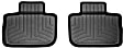 443792 Second Row FloorLiner Series Molded Floor Liner, Black High-Density Tri-Extruded (HDTE)